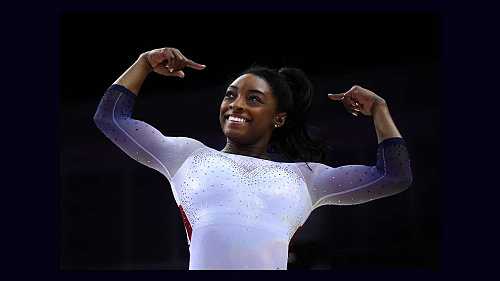 Simone Biles Lands the “Yurchenko Double Pike” and Makes History • EBONY