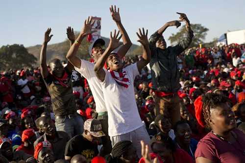 Zimbabwe Opposition Chief Warns of Flawed Vote Zimbabwe Opposition Chief Warns of Flawed Vote