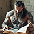 Poetry: In the frost-kissed cradle of a cavern old,  where stone weeps silence and the wind grows bold,  ...